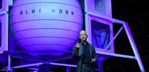 jeff bezos NASA Contract to Construct Lunar Lander for Astronauts