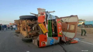 10 Killed in Nashik-Shirdi Bus Accident In Maharashtra