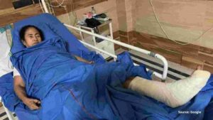 Mamata Banerjee Injured in Chopper Crash