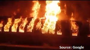 Madurai Train Fire: 9 Dead, Many Injured as Passengers Illegally Carried Gas Cylinder