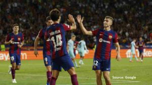 Barcelona opens UCL campaign with 5-0 rout of Antwerp